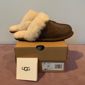 UGG slippers BRAND NEW, NEVER WORN (not even tried on), Color: Espresso, size 7